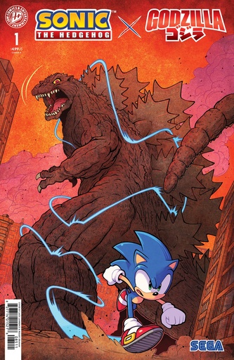 [MAY261047] Sonic the Hedgehog x Godzilla #1 (Cover A Jack Lawrence)