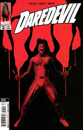 [MAR265019] Daredevil #2 (2nd Printing Lee Garbett Variant)