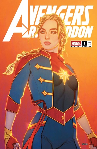 [MAR260051] Avengers: Armageddon #1 (Jenny Frison Polybag Variant w/ MTG Card)