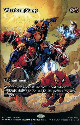 [MAR260047] Avengers: Armageddon #1 (Ryan Stegman Magic: The Gathering Polybag Variant w/ MTG Card)