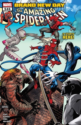 [MAR260027] Amazing Spider-Man #546 (1:25 Mark Bagley Variant)