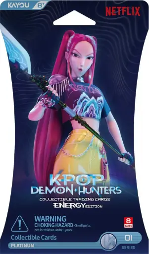 [KPDHEESB-PK] KPop Demon Hunters - Energy Edition - Sleeved Booster Pack