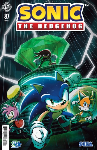 [MAR261090] Sonic the Hedgehog #87 (Cover B Kris Dobbins)