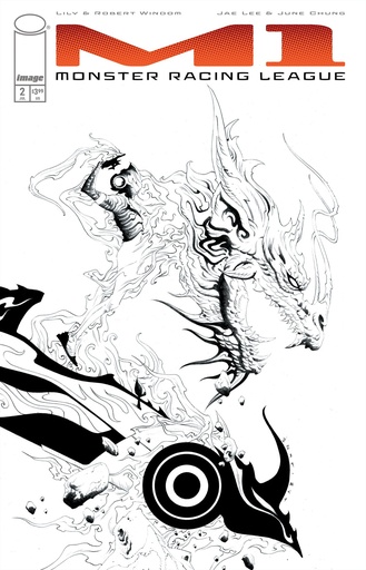 [MAY260743] M1: Monster Racing League #2 (1:25 Jae Lee B&W Variant)