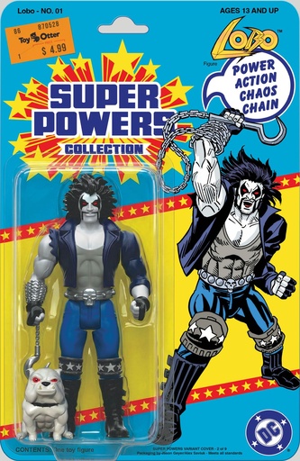 [APR260440] Lobo #1 (Facsimile Edition Cover B Jason Geyer & Alex Saviuk Lobo Super Powers Card Stock Variant)