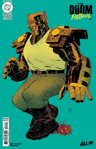 [JUL260505] Doom Patrol #1 (Cover D Hayden Sherman Next Level Card Stock Variant)
