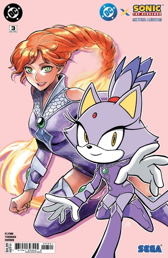 [MAY260462] DC x Sonic the Hedgehog: Metal Legion #3 of 5 (Cover B Saowee Card Stock Variant)