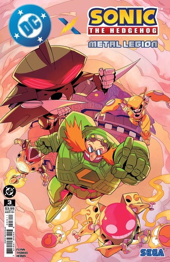 [MAY260461] DC x Sonic the Hedgehog: Metal Legion #3 of 5 (Cover A Pablo M)