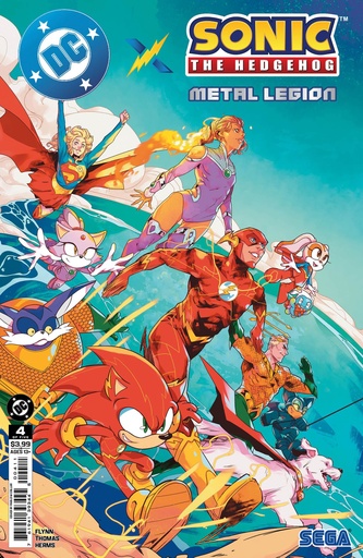 [JUN260437] DC x Sonic the Hedgehog: Metal Legion #4 of 5 (Cover A Pablo M)