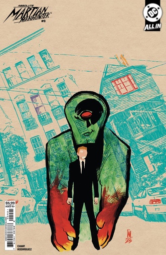 [DEC250423] Absolute Martian Manhunter #9 of 12 (Cover B Werther Dell'Edera Card Stock Variant)