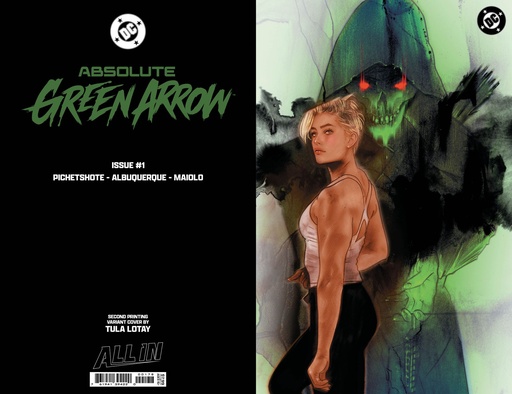 [MAR265119] Absolute Green Arrow #1 (2nd Printing Cover C Tula Lotay Foil Variant)
