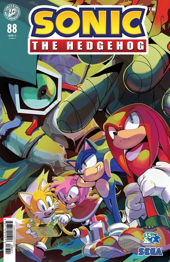 [APR261098] Sonic the Hedgehog #88 (Cover B Elizabeth Richards)