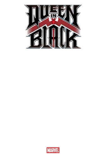 [MAR260182] Queen in Black #1 (Blank Variant)