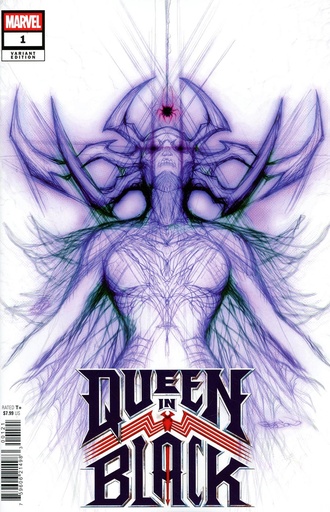 Queen in Black #1 (Patrick Gleason Hela White Webhead Variant)