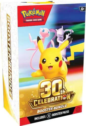 [POK1010451101] Pokémon: 30th Celebration - Booster Bundle (6 packs)
