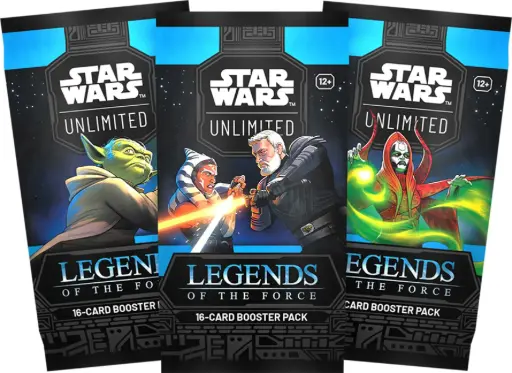 [FFGSWH05-PK] Star Wars: Unlimited - Legends of the Force Booster Pack