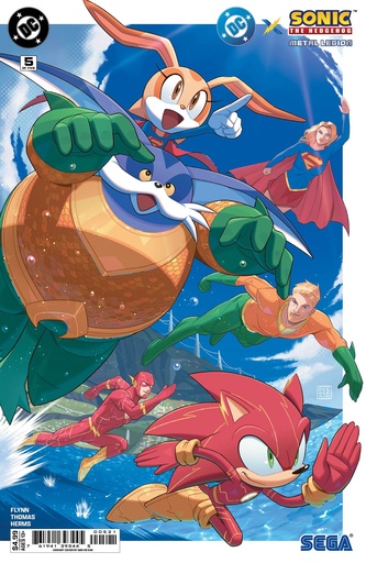[JUL260486] DC x Sonic the Hedgehog: Metal Legion #5 of 5 (Cover B Min Ho Kim Card Stock Variant)