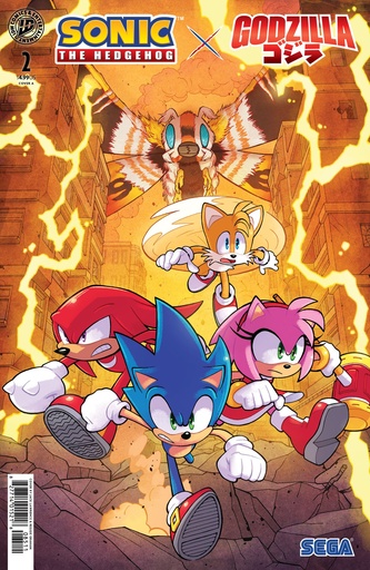 [JUN261188] Sonic the Hedgehog x Godzilla #2 (Cover A Jack Lawrence)