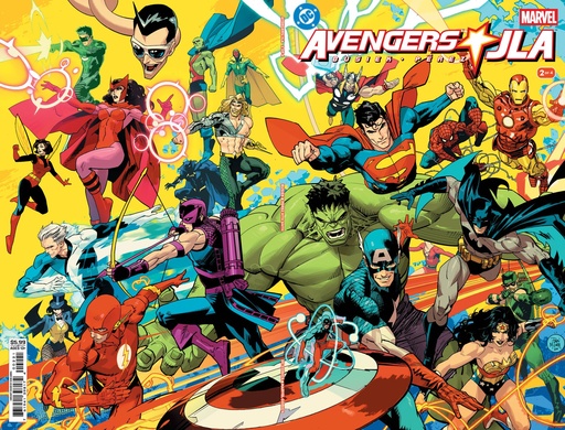 [APR260333] Avengers/JLA #2 (Facsimile Edition Cover B Dan Mora)