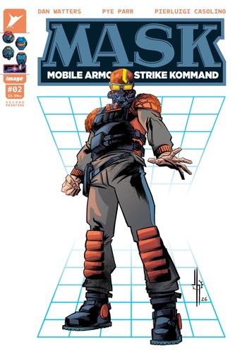 M.A.S.K. #2 (2nd Printing Cover B Jason Howard)