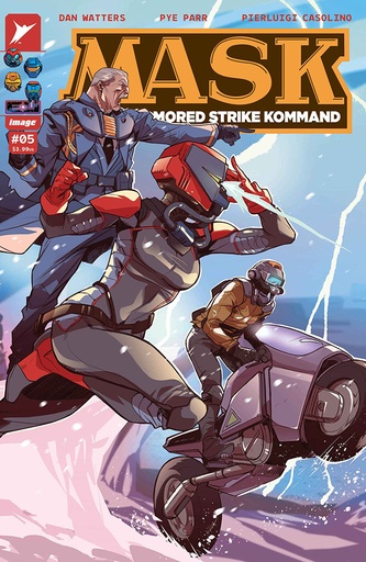 [AUG260662] M.A.S.K. #5 (Cover B Karl Kerschl Connecting Variant)