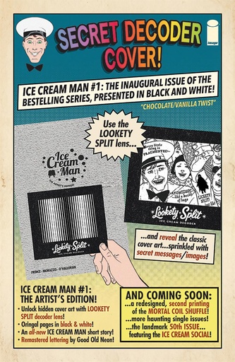 [AUG260627] Ice Cream Man #1 (Chocolate Vanilla Twist Edition)