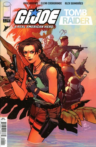 [AUG260616] GI Joe: A Real American Hero/Tomb Raider #1 of 5 (Cover A Elena Casagrande & Alex Guimaraes)