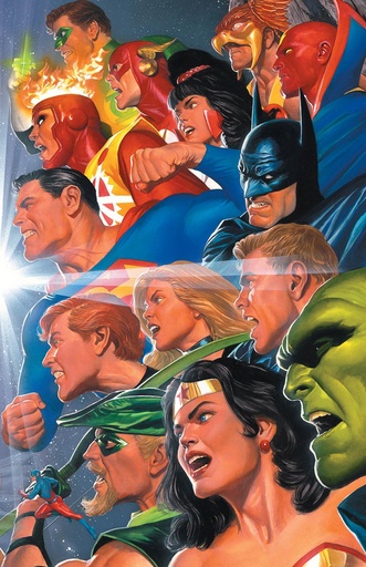 [JUN260382] Avengers/JLA #4 (Facsimile Edition Cover B Alex Ross DC/Marvel Connecting Variant)