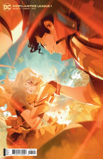 [DEC208396] RWBY/Justice League #1 (Simone Di Meo Card Stock Variant)