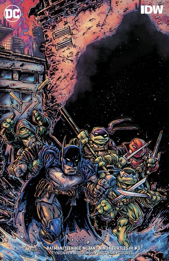 [MAY190391] Batman/Teenage Mutant Ninja Turtles III #3 of 6 (Variant Edition)
