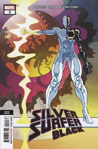 [JUL198200] Silver Surfer: Black #3 of 5 (2nd Printing Moore Variant)