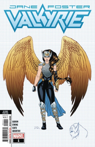 [JUN198394] Valkyrie: Jane Foster #1 (2nd Printing New Art Dauterman Variant)