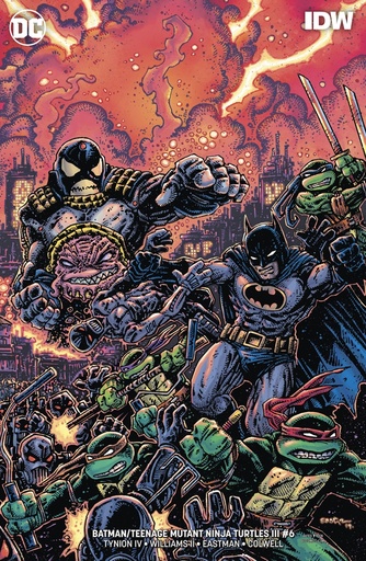 [AUG190496] Batman/Teenage Mutant Ninja Turtles III #6 of 6 (Variant Edition)