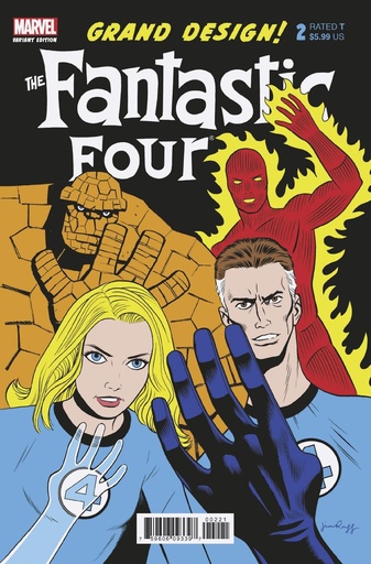 [SEP190885] Fantastic Four: Grand Design #2 of 2 (Rugg Variant)