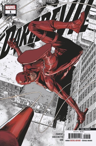 [JAN199389] Daredevil #1 (3rd Printing Checchetto Variant)