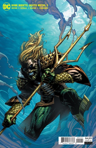 [APR200515] Dark Nights: Death Metal #2 of 7 (David Finch Aquaman Variant)