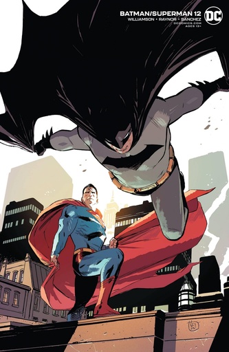 [JUL200453] Batman/Superman #12 (Card Stock Lee Weeks Variant)