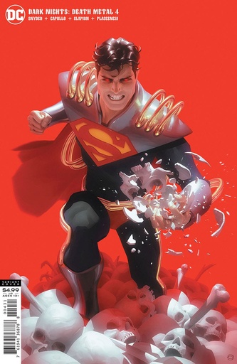 [JUN208207] Dark Nights: Death Metal #4 of 7 (Superboy Prime Card Stock Alex Garner Variant)
