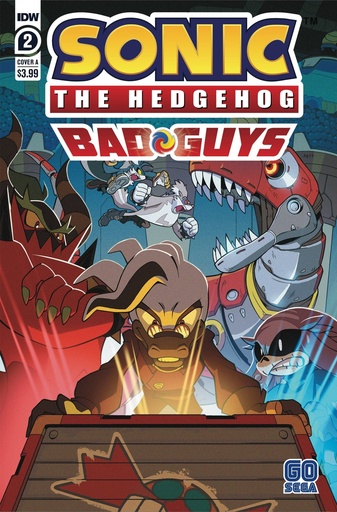 [AUG200558] Sonic the Hedgehog: Bad Guys #2 of 4 (Cover A Hammerstrom)