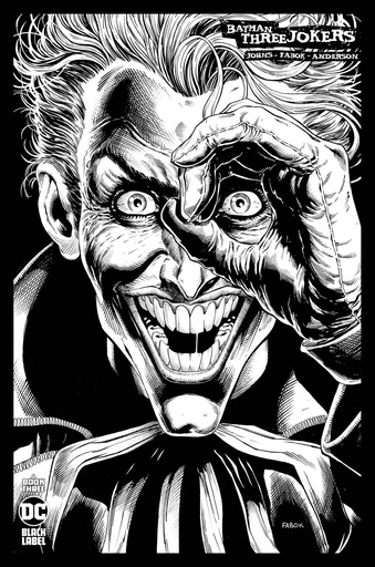 [AUG202591] Batman: Three Jokers #3 of 3 (1:100 B&W Variant)