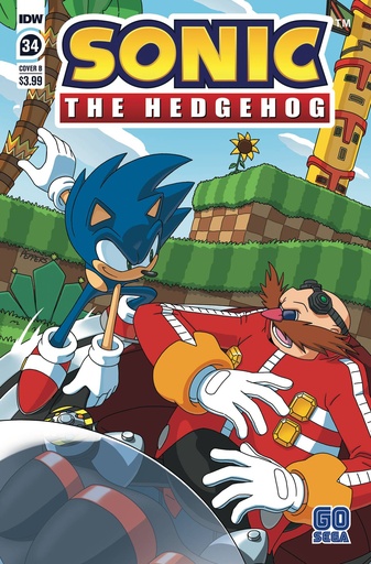 [AUG200562] Sonic the Hedgehog #34 (Cover B Peppers)