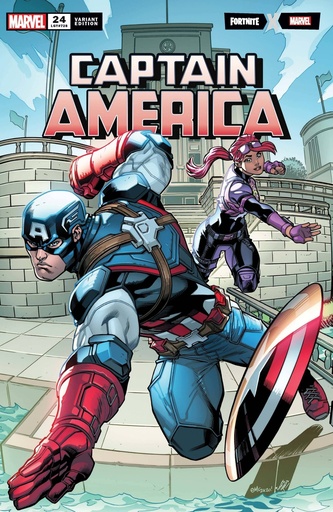 [JUL208874] Captain America #24 (Ed McGuinness Fortnite Variant)