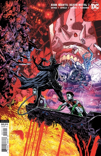 [AUG208308] Dark Nights: Death Metal #7 of 7 (1:25 Doug Mahnke Variant)