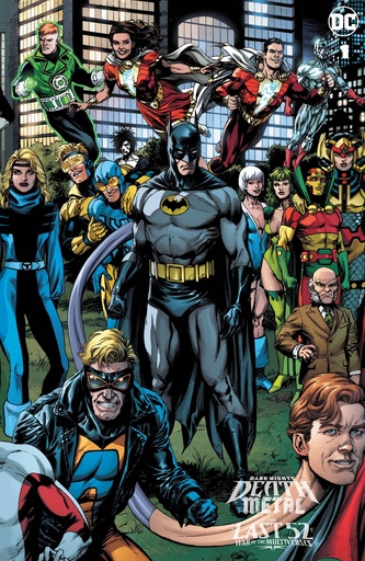 [AUG208306] Dark Nights: Death Metal: Last 52: War Of The Multiverses #1 (1:25 Gary Frank Variant)