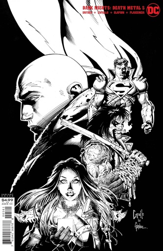 [JUL208367] Dark Nights: Death Metal #5 of 7 (1:100 Capullo & Glapion Card Stock Variant)