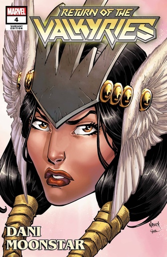 [JAN210545] King in Black: Return of the Valkyries #4 of 4 (Todd Nauck Headshot Variant)