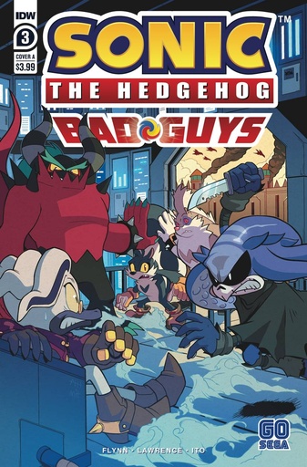 [SEP200495] Sonic the Hedgehog: Bad Guys #3 of 4 (Cover A Hammerstrom)