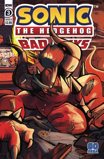 [SEP200496] Sonic the Hedgehog: Bad Guys #3 of 4 (Cover B Skelly)